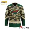 NHL Minnesota Wild Camo Design Hockey Jersey