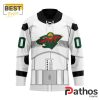 NHL Minnesota Wild Custom Star Wars Stormtrooper Hockey Jersey