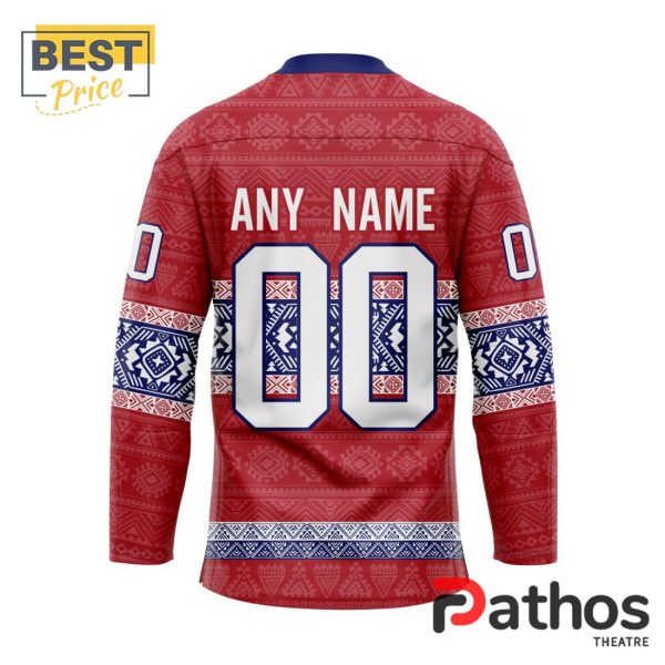 NHL Montreal Canadiens Custom Native Hockey Jersey