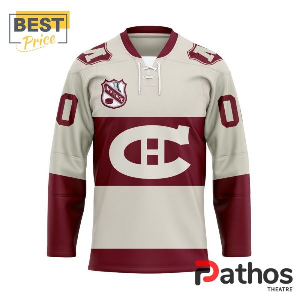 NHL Montreal Canadiens Personalized Heritage Hockey Jersey