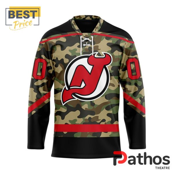 NHL New Jersey Devils Camo Design Hockey Jersey