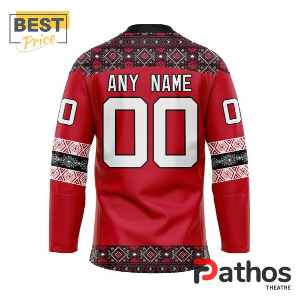 NHL New Jersey Devils Custom Native Hockey Jersey