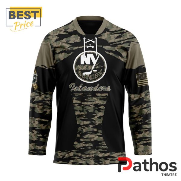 NHL New York Islanders Camo Honoring Veterans Hockey Jersey