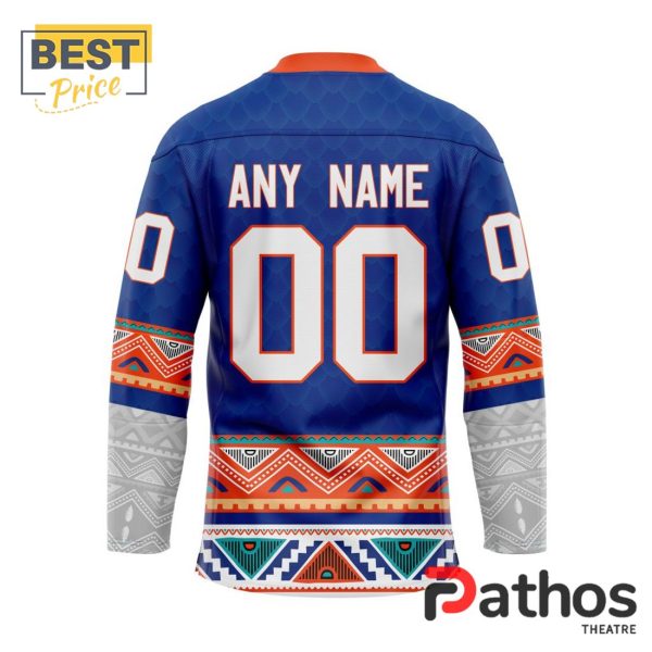 NHL New York Islanders Custom Native Hockey Jersey