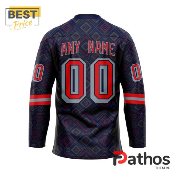 NHL New York Rangers Custom Native Hockey Jersey