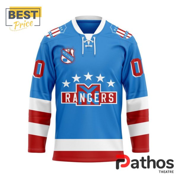 NHL New York Rangers Personalized Heritage Hockey Jersey