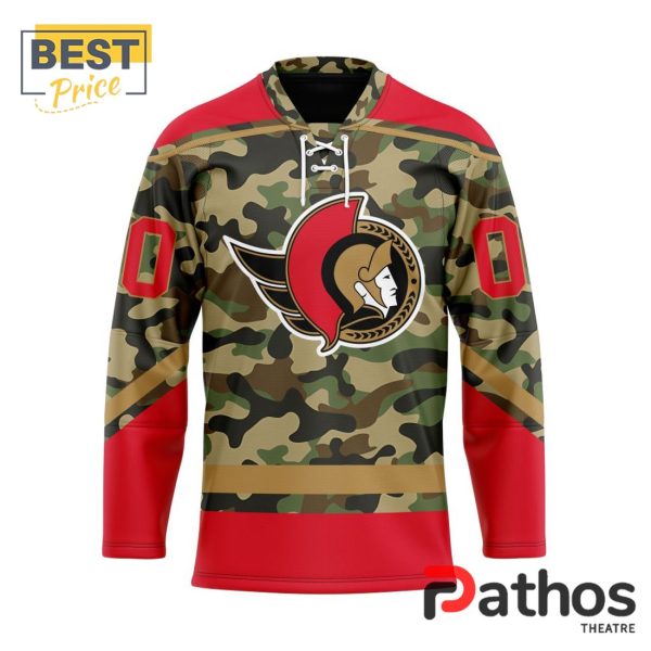 NHL Ottawa Senators Camo Design Hockey Jersey