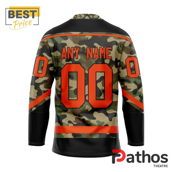 NHL Philadelphia Flyers Camo Design Hockey Jersey