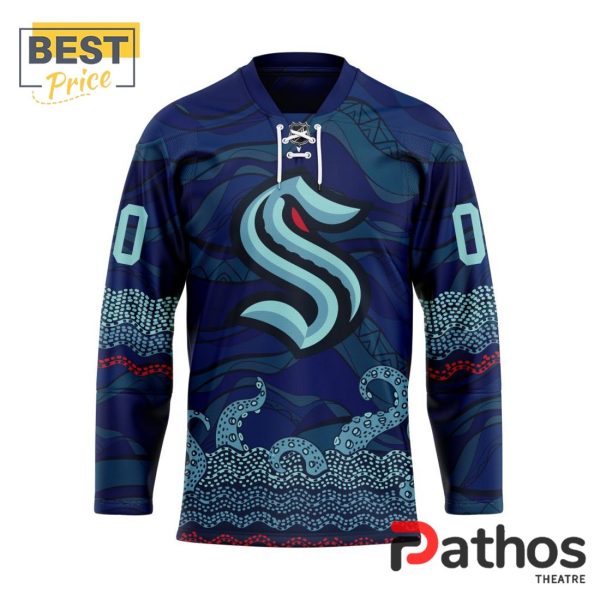 NHL Seattle Kraken Custom Native Hockey Jersey