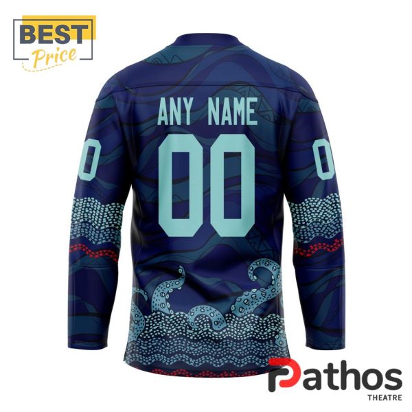 NHL Seattle Kraken Custom Native Hockey Jersey