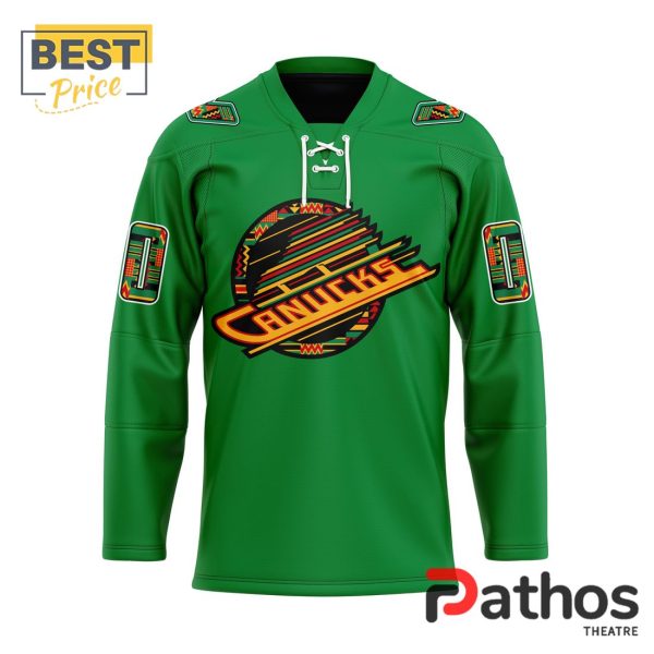 NHL Vancouver Canucks Black Excellence 2024 Hockey Jersey