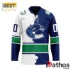 NHL Vancouver Canucks Custom Home Mix Away Hockey Jersey