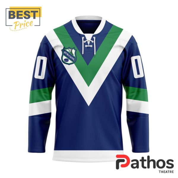 NHL Vancouver Canucks Personalized Heritage Hockey Jersey