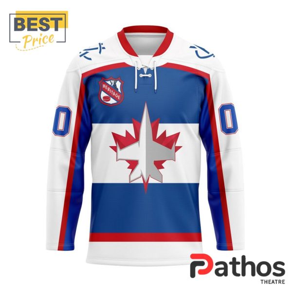 NHL Winnipeg Jets Personalized Heritage Hockey Jersey