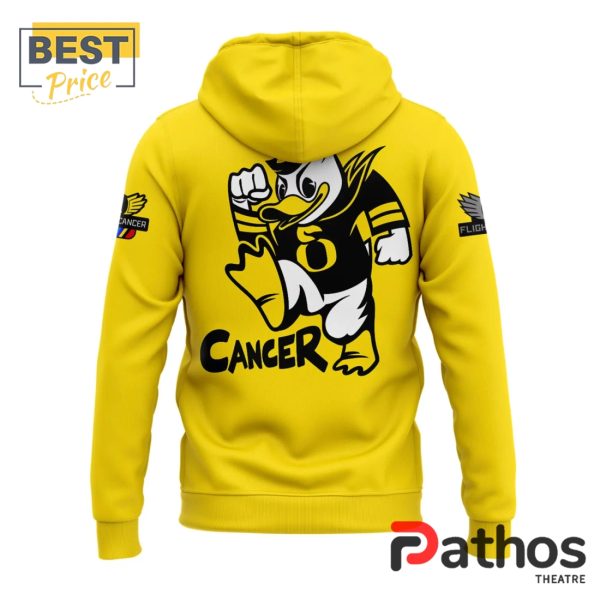 Oregon Ducks Stomp Out Cancer Heroes Hoodie, Jogger, Cap