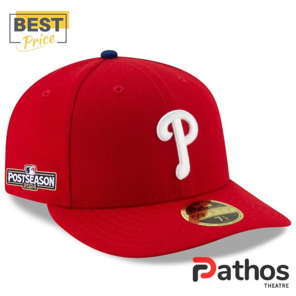 Philadelphia Phillies MLB Postseason Red Cap