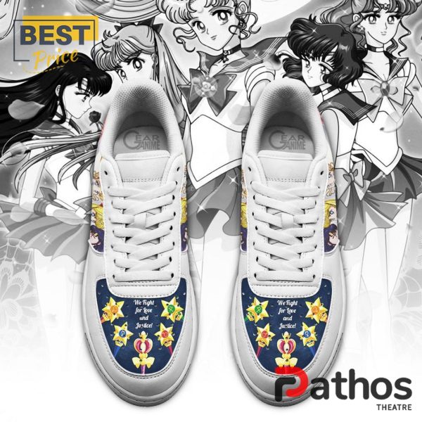 Sailor Team Sailor Moon Anime Air Force 1 Sneakers