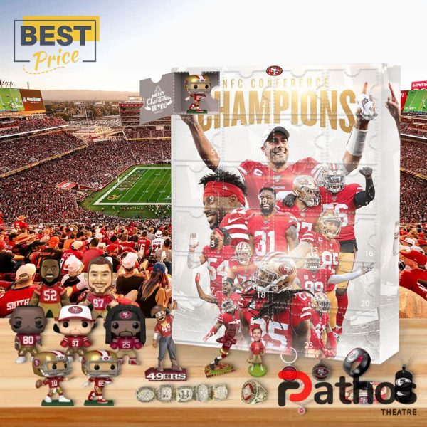 San Francisco 49ers Advent Calendar, Fan Gifts