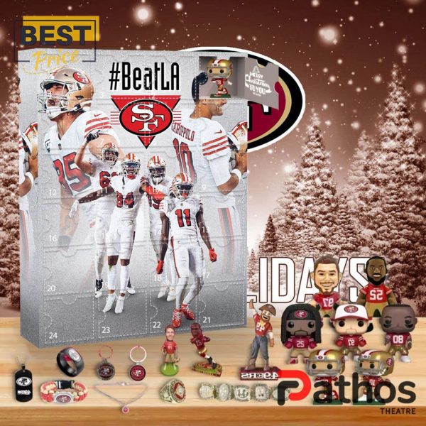 San Francisco 49ers Advent Calendar, The One With 24 Little Doors