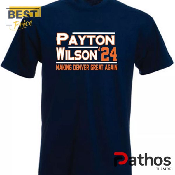 Sean Payton Russell Wilson Denver Broncos T-Shirt