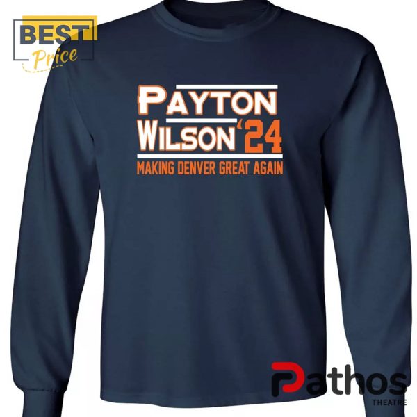 Sean Payton Russell Wilson Denver Broncos T-Shirt