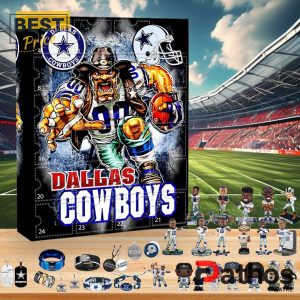 dallas cowboys advent calendar the one with 24 little doors 2 YxVJP