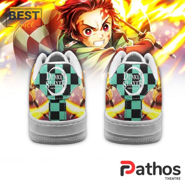 Tanjiro Demon Slayer Air Force 1 Sneakers