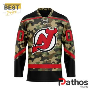 NHL New Jersey Devils Camo Design Hockey Jersey