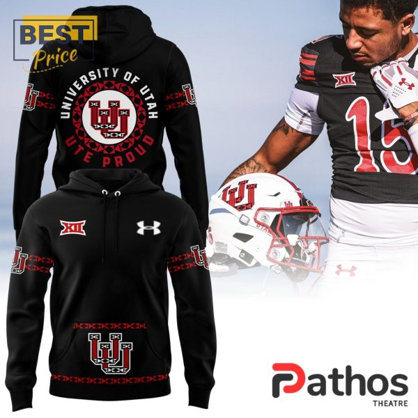 Utah Football Fearless & Proud 2024 Hoodie, Jogger, Cap