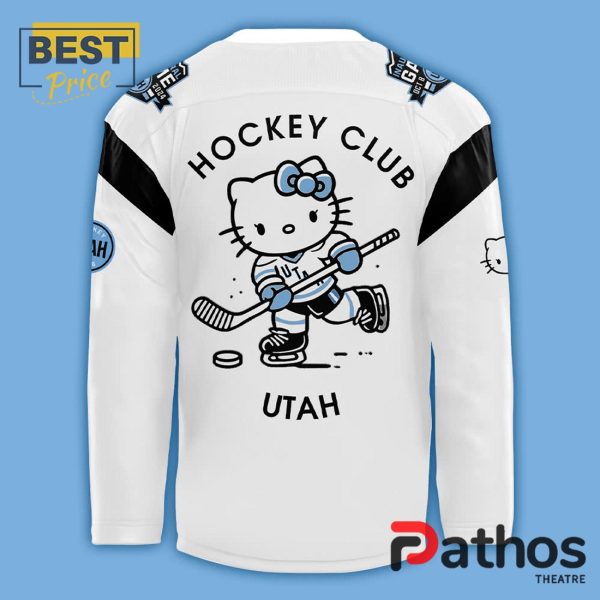 Utah Hockey x Hello Kitty 50th Anniversary White Hockey Jersey