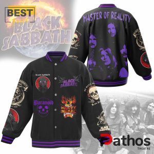 Black Sabbath New Baseball Jacket