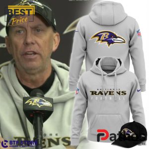 baltimore ravens football grey hoodie jogger cap 1 aqdqH