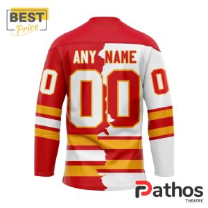 nhl calgary flames custom home mix away hockey jersey 2 u5FFs