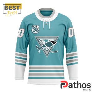 NHL San Jose Sharks Personalized Heritage Hockey Jersey