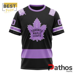 nhl toronto maple leafs home in lavender hockey fight cancer hoodie 8 kk26C