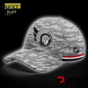 ottawa senators 2024 military appreciation hoodie jogger cap 3 xsb4x