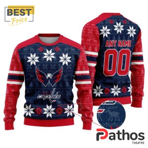 NHL Washington Capitals Custom Ugly Sweater For Christmas