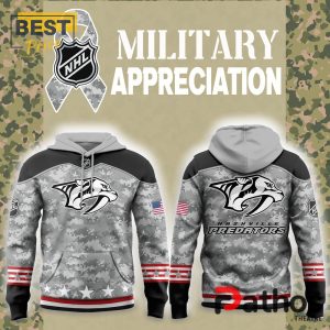 Nashville Predators 2024 Military Appreciation Hoodie, Jogger, Cap