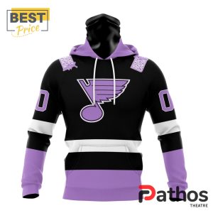 nhl st louis blues home in lavender hockey fight cancer hoodie 4 mErb5