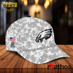 philadelphia eagles 2024 salute to service hoodie jogger cap 4 qpLX8