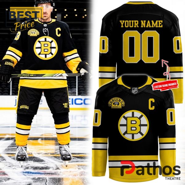 2024 Boston Bruins Centennial Game Hockey Jersey