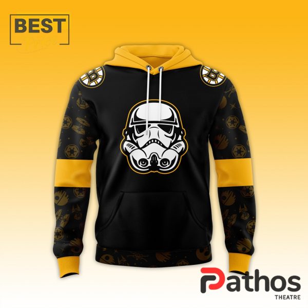 2024 Boston Bruins x Star Wars Night Hoodie, Cap