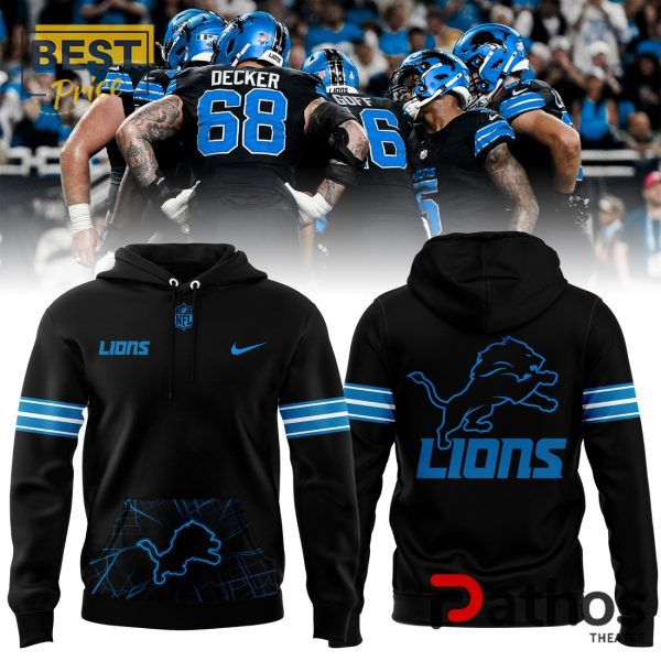 2024 Detroit Lions Dark Knights Hoodie, Jogger, Cap