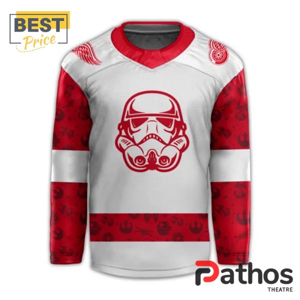 2024 Detroit Red Wings x Star Wars Night Hockey Jersey