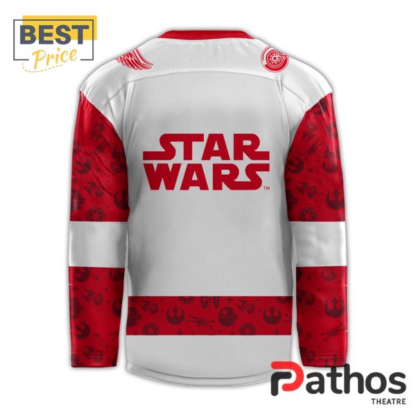 2024 Detroit Red Wings x Star Wars Night Hockey Jersey