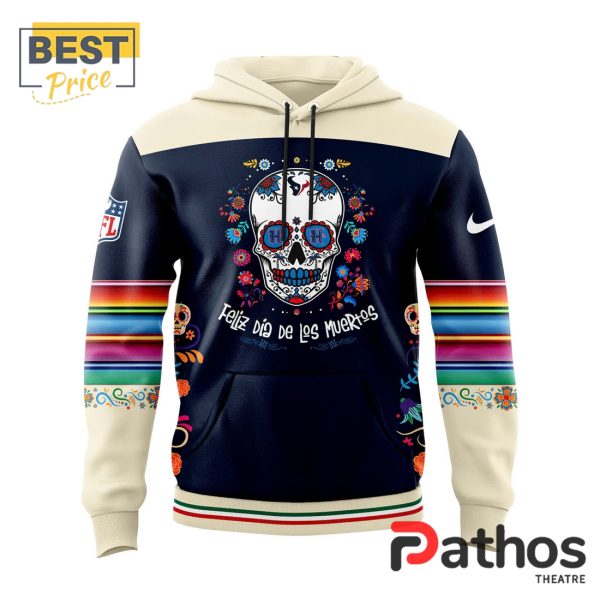 2024 Houston Texans Día De Los Muertos Hoodie, Cap