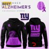 2024 New York Giants Alzheimer’s Awareness Month Hoodie