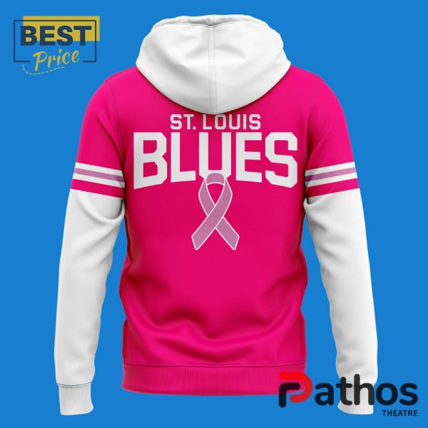 2024 St. Louis Blues Pink At The Rink Hoodie