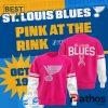 2024 St. Louis Blues Pink At The Rink Sweatshirt