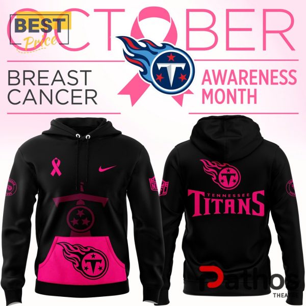 2024 Tennessee Titans NFL Breast Cancer Hoodie